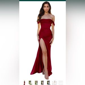 Satin Bridesmaid mermaid dress